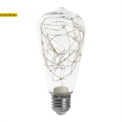 Лампа светодиодная декоративная Feron LB-380 E27 3W 2700K арт 41674