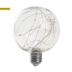 Лампа светодиодная декоративная Feron LB-382 E27 3W 2700K арт 41677