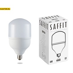 Лампа светодиодная промышленная Feron SAFFIT SBHP1030 E27 30W 4000K арт 55090