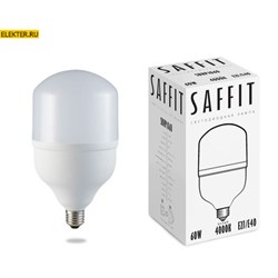 Лампа светодиодная промышленная Feron SAFFIT SBHP1060 E27-E40 60W 4000K арт 55096