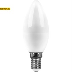 Лампа светодиодная Feron SAFFIT SBC3711 "Свеча" E14 11W 2700K арт 55131