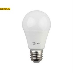 Светодиодная лампочка E27 15Вт 2700К "Груша" ЭРА LED A60-15W-827-E27  теплый свет арт Б0020592 Б0020592