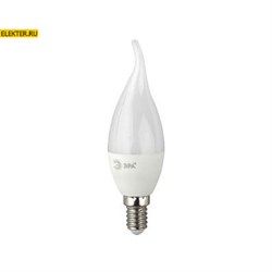 Лампа светодиодная ЭРА LED BXS-5w-827-E14 "Свеча на ветру" арт Б0027967