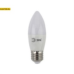 Лампа светодиодная ЭРА LED B35-10w-827-E27 ECO "Свеча" арт Б0032962