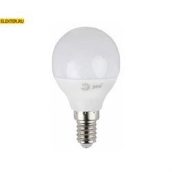 Лампа светодиодная ЭРА LED P45-7W-860-E14 "Шар" арт Б0031401
