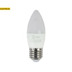 Лампа светодиодная ЭРА LED B35-6w-827-E27 eco "Свеча" арт Б0020620