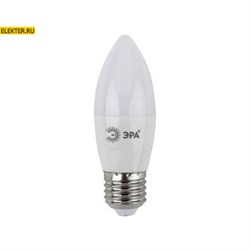 Лампа светодиодная ЭРА LED B35-9W-860-E27 "Свеча" арт Б0031410