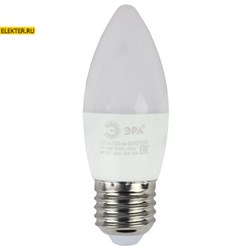 Лампа светодиодная ЭРА RED LINE ECO LED B35-6w-840-E27 "Свеча"  арт Б0020621