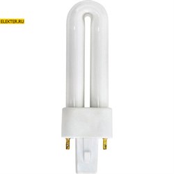 Лампа люминесцентная одноцокольная Feron EST1 1U T4 2P G23 9W 6400K арт. 04278