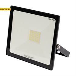 Прожектор светодиодный 50Вт IP65 4000лм 6500K холодный свет 200–260В REXANT арт 605-004