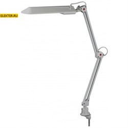 Настольный светильник ЭРА NL-201-G23-11W-GY серый арт C0041458