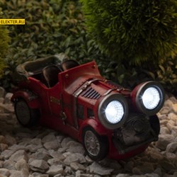 SL-RSN12-CAR ЭРА Садовый светильник на солнечной батарее, полистоун, цветной, 12 см арт Б0018817