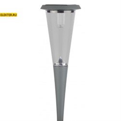 SL-AL50 ЭРА Садовый светильник на солнечной батарее, алюминий, серый, 50 см арт Б0007522