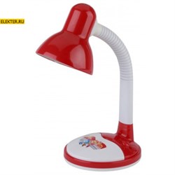 Настольный светильник ЭРА N-106-E27-40W-R красный арт Б0019779