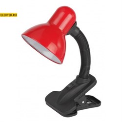 Настольный светильник ЭРА N-212-E27-40W-R красный арт Б0035061