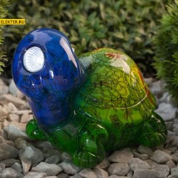 ERAFYS01-06 ЭРА Садовый светильник Черепаха на солнечной батарее, полистоун, 13 см арт Б0038499