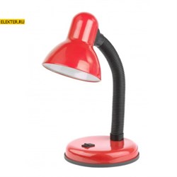 Настольный светильник ЭРА N-211-E27-40W-R красный арт Б0035057