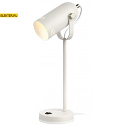 Настольный светильник ЭРА N-117-Е27-40W-W белый арт Б0047192