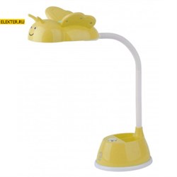Настольный светильник ЭРА NLED-434-6W-Y желтый арт Б0031618