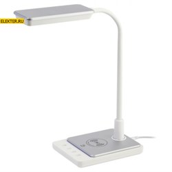 Настольный светильник ЭРА NLED-499-10W-W светодиодный с основанием белый арт Б0052776