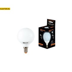 Лампа энергосберегающая КЛЛ-G55-11Вт-4000К–Е14 TDM арт SQ0323-0160
