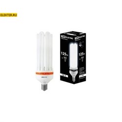 Лампа энергосберегающая КЛЛ-6U-125Вт-4000К–Е40 (105х355 мм) TDM арт SQ0323-0078