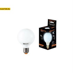 Лампа энергосберегающая КЛЛ-G55-11Вт-4000К–Е27 TDM арт SQ0323-0162