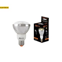 Лампа энергосберегающая КЛЛ- RM80 FR-15Вт-2700К–Е27 TDM арт. SQ0323-0149