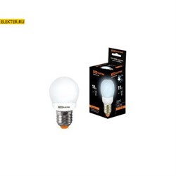 Лампа энергосберегающая КЛЛ-G45-11Вт-4000К–Е27 TDM арт SQ0323-0158
