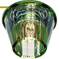 Светильник встраиваемый Feron JD150 потолочный JСD9 G9 прозрачный-желтый арт 18777