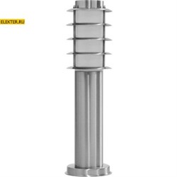 Светильник садово-парковый Feron DH027-450, Теxно столб, 18W E27 230V, серебро арт 11815