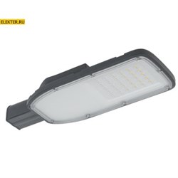 Светильник светодиодный ДКУ 1004-50Ш 5000К IP65 серый IEK арт LDKU1-1004-050-5000-K03