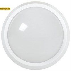 Светильник светодиодный ДПО 5050 18Вт 4000К IP65 круг белый IEK арт. LDPO0-5050-18-4000-K01