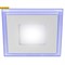 LED 4-6 BL ЭРА Светильник светодиодный квадратный c cиней подсветкой 6Вт 220V 4000K арт. Б0017495 - фото 14872