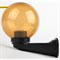 НБУ 01-60-253 ЭРА Светильник садово-парковый шар золотистый с настенным крепежом D250mm Е27 арт Б0048081 Б0048081