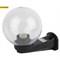 Садово-парковый светильник ЭРА НБУ 01-60-252 шар прозрачный с настенным крепежом D250mm Е27 арт Б0048079 - фото 17940