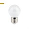 Лампа светодиодная Ecola globe LED 7,0W G45 220V E27 6500K "Шар" (композит) 75x45mm арт K7GD70ELC - фото 18691