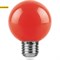 Лампа светодиодная Feron LB-371 "Шар" E27 3W красный арт 25905 - фото 19238