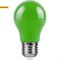 Лампа светодиодная Feron LB-375 E27 3W зеленый "Шарик" арт 25922 - фото 19259