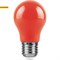 Лампа светодиодная Feron LB-375 E27 3W "Шарик" красный арт 25924 - фото 19261