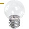 Лампа светодиодная Feron LB-37 "Шарик" E27 1W 6400K прозрачный арт 38120 - фото 19456