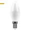 Лампа светодиодная Feron SAFFIT SBC3715 "Свеча" E14 15W 6400K арт 55207 - фото 19682