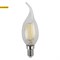 Лампа филаментная светодиодная F-LED B35-11w-827-E14 ЭРА "Свеча" 11Вт E14 арт Б0046985 - фото 20514