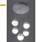 Светодиодная люстра (LED) Smartbuy Подвесная Хром арт SBL-PL-35W-6005-4K - фото 22324