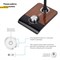 Настольный светильник ЭРА NLED-473-10W-BK черный с деревом арт Б0033305 Б0033305