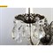 Бра светильник Rivoli Margareta 1022-401 настенный 1 x Е14 40Вт хрусталь классика арт Б0047912 Б0047912 - фото 25496