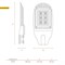 Уличный консольный светодиодный (LED) светильник WOLTA PRO ТРАССА ДКУ04-50-112-4К ШО140х60 50Вт 4000К IP65 Прозрачный 1-10V арт ДКУ04-50-112-4К ШО140х60 ДКУ04-50-112-4К ШО140х60 - фото 40658