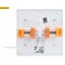 Б0054325 LED 12-10-6K Светильник встраиваемый квадратный 10Вт 6500К регулируемый ЭРА Б0054325