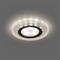Светильник встраиваемый с белой LED подсветкой Feron CD8060 потолочный MR16 G5.3 белый матовый арт 32570 - фото 51353