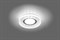 Светильник встраиваемый с белой LED подсветкой Feron CD8080 потолочный MR16 G5.3 белый матовый арт 29707 - фото 51707